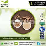 100% Ayurvedic Supplement Ashwagandha Capsules