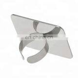 Nail Art Palette Ring Stainless Steel Pallet Professional Nail DIY Art Design Paint Square Palette Metal Tool thumbnail-4