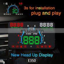 2020 5.5 Inch Smart LCD HUD Driving Head up Display for Universal Vehicle Apply to Cars With OBD2 Interface thumbnail-6