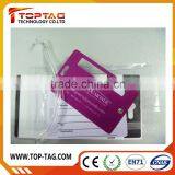 2015 Fashionable Custom Hard PVC Luggage Tag for Travelling Agency/airport thumbnail-4