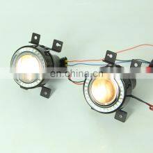 blue light Hot sale modified angel eyes car LED DRL Daytime Running Light Daylight fog Lamp for honda civic