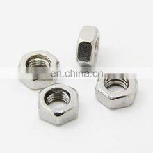 3/4 16UNF High Quality and Low Price Wholesale 304 Stainless Steel Inch Hex Nuts American System Hex Nut