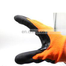 Oil Repellent Cut Resistant Gloves Reinforced Crotch Metalworking Safety Touchscreen Micro Foam Nitrile Coated Cut Proof Gloves thumbnail-5