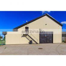 Multifunctional Ethiopia Prebuilt Multi Span Single Slope Prefabricated Structural Steel Industrial Workshop thumbnail-3