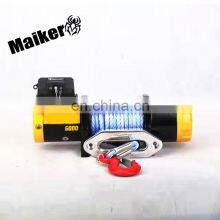 Offroad Auto 6000lbs Winch for Suzuki Jimny 4x4 Car Part Accessories Electric Nylon Winch 12v thumbnail-1