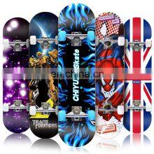 Fashion Four-wheel Skateboard Male and Female Double-up Maple Board Professional Scooter Manufacturer thumbnail-4