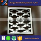 aluminum gride panel with parallelogram patterns
