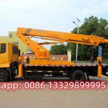 HOT SALE! Good Price Dongfeng 28m Telescopic Aerial Working Platform Vehicle for Sale thumbnail-2