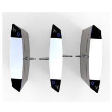 Flap Barrier Gate Pedestrian Turnstile/ Flap Turnstile Access Control System/ Optical Flap Turnstile thumbnail-2