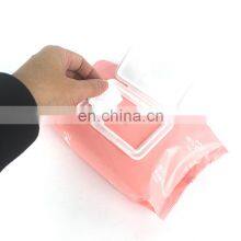 Custom Printed Matte Baby Wet Wipes Flexible Sanitary Napkin Tissue Paper Packing Plastic Bags thumbnail-2
