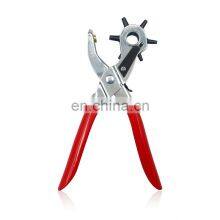 Leather Belt Hole Punch Plier Eyelet Puncher Revolve Sewing Machine Bag Setter Multi-function Punch Tool thumbnail-2