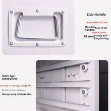 Heavy Duty 5 Drawer Flat File Cabinet for Houston Infrastructure Projects, Stackable Cold Rolled Steel Blueprint Storage With Lock, KD Design thumbnail-4