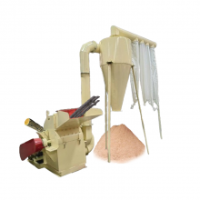 Coconut Shell Crusher Coconut Peat Making Equipment Wood Branch Chipper Wood Crusher With Dust Removal Device