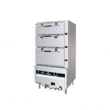 Jinyudian Three-Door Seafood Steamer With Self-aspirating Fire Tube thumbnail-1