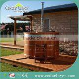 Solid Wood Fire Outdoor Stove Wood Soak Bathtub thumbnail-2