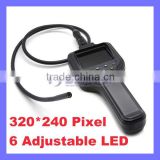 320*240 Resolution Inspection Camera 6 LED Handheld Endoscope