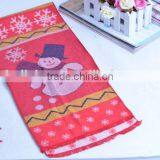 Good Quality Fashion Baby Boys Girls Snowflower and Snowman Knitted Cashmere Scarf for Christmas thumbnail-4