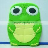 3D Cartoon Tortoise Shape Silicone Rubber Case for Ipad Mini2/3/4 thumbnail-1
