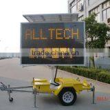 Portable Amber Color VMS Board for Traffic Control