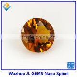 Synthetic Round Nano Spinel Loose Yellow Spinel Stone for Wax Setting thumbnail-6