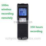 100 Metres Long Distance Remote Control Digital Voice Recorder