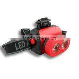 Adjustable Head Super Brigt 2 LED Headlamp