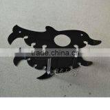 10mm Black Acrylic 3 Column Service Tray Wine Display Rack thumbnail-5