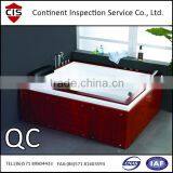 massage bathtub,factory audit/evaluation,quality control,inspection services anywhere in China,testing,QC inspectors