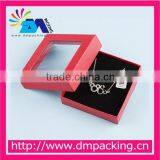 Necklace Paper Jewelry Box With PVC Window thumbnail-1