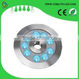 9x2W IP68 Waterproof Multi Color LED Underwater Fountain Lights