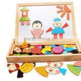 Wooden Magnetic Animal Puzzle Drawing Board thumbnail-2
