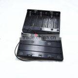 Hold 6x AA Size Battery Holder Box 12V Case With Cover ON/OFF Switch Wire Lead thumbnail-1