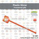 PIZZA Gift Promotion Stirrer/square Top Stirrer/wine Mixer