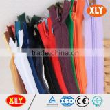 China XLY zipper #5 open end fancy style invisible zipper