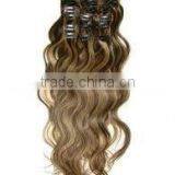 White Clip in Hair Extension thumbnail-1