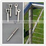 Stainless Steel Cable Railing Post Component thumbnail-1