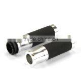 Soto Racing - 22mm Universal Motorcycle CNC Handle Bar / Handlebar Grips Leather and Aluminum Material thumbnail-5