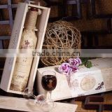 Rectangular Wooden Wine Box