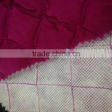 Embossed Embroidery Quilting Jacket Fabric,embossed Quilted Fabric thumbnail-2