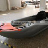 Hot!!!(CE) PVC Material 12ft 2-passenger Inflatable Kayak for Sale With Inflatable Thwarts thumbnail-2