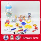 new style plastic feeding-bottle doctor play set toys