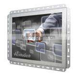 15" inch Industrial Open Frame Touch Screen Monitor with Capacitive 10 points touch / HDM.I USB VGA DVI
