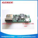 DC DC Converter 5V Micro Usb to 3.7V Lithium Ion Battery Charger Input 5V USB Output Power Supply