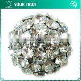 6X6MM Royal Green Acrylic Stone 6X4MMOval Green Shank Rhinestone Button thumbnail-6