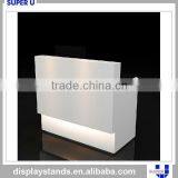 Unique Design Spray Painted Wooden Cashiers Table for a Shop