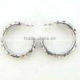 Elegant Fashion CZ Hoop Earrings
