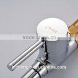 Chrome Single Handle Brass Kitchen Sink Faucet thumbnail-2