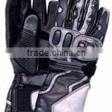 DL-1484 Leather Motorbike Gloves