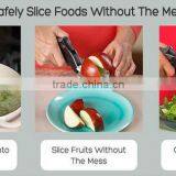 Factory Wholesales Stainless Steel Clever Cutter 2-in-1 Knife thumbnail-3