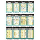 Tattoo Supply Flash Colorful Lighted Body Temporary Tattoo Sticker For Hands thumbnail-3